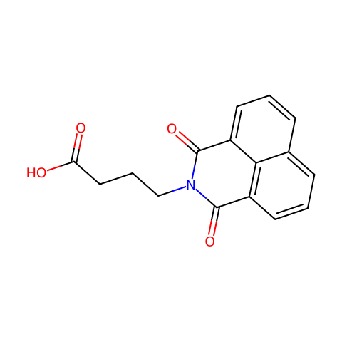 4-(N-(1,8-NAPHTHALIMIDO))-N-BUTYRIC ACID结构图