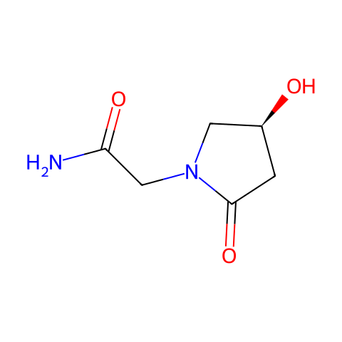 S-(-)-Oxiracetam结构图