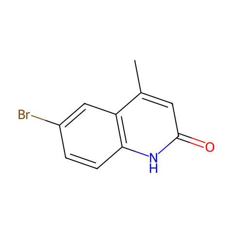 6-溴-4-甲基-2(1H)-喹啉酮结构图