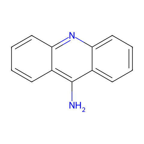 9-Acridinylamine结构图