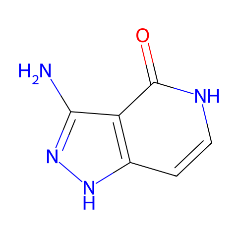 3-氨基-1H-吡唑[4,3-C]吡啶-4-酮结构图