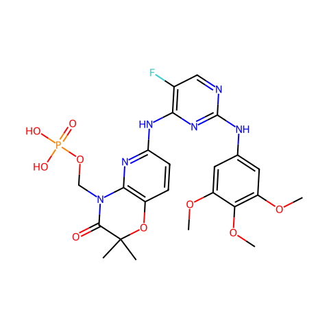 Fostamatinib (R788)结构图