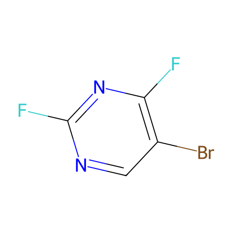 5-溴-2,4-二氟嘧啶结构图