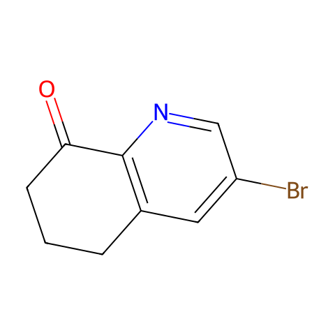 3-bromo-6,7-dihydro-8(5H)-Quinolinone结构图