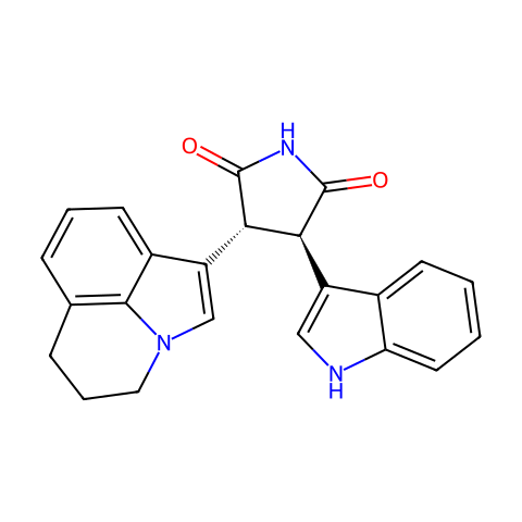 Tivantinib (ARQ 197)结构图