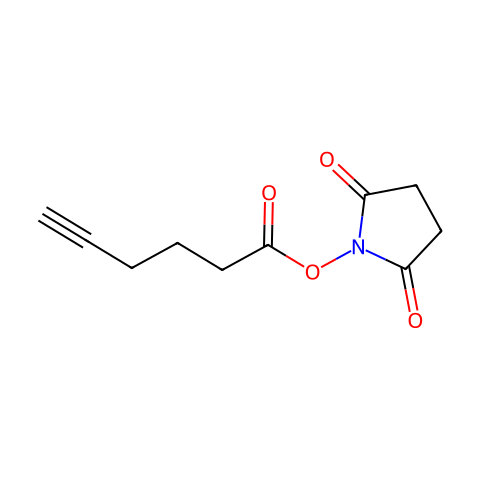 炔基-琥珀酰亚胺酯,Alkyne NHS ester结构图
