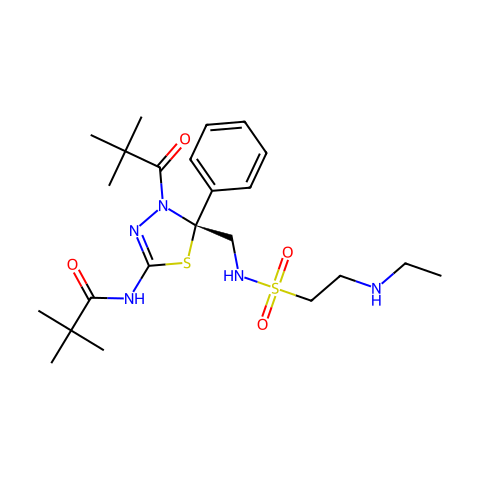 Litronesib（LY-2523355; KF-89617）结构图