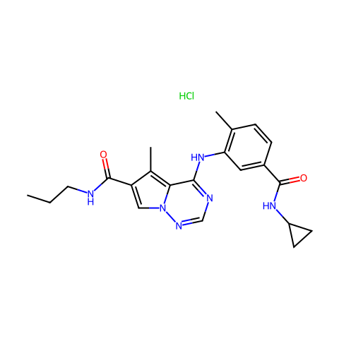 BMS-582949 (hydrochloride)结构图