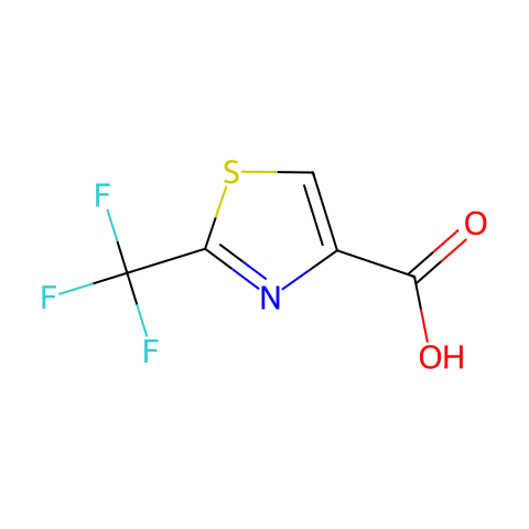 2-(三氟甲基)-1,3-噻唑-4-羧酸结构图