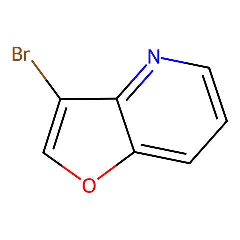 3-溴呋喃[3,2-B]吡啶结构图