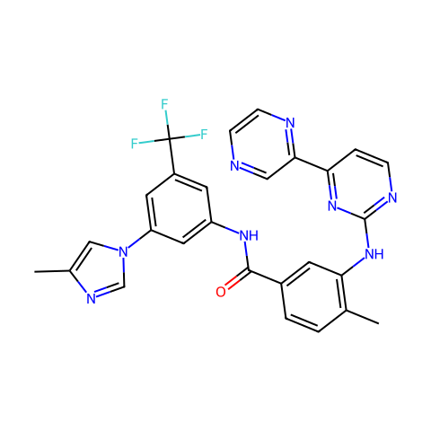 Radotinib(IY-5511)结构图