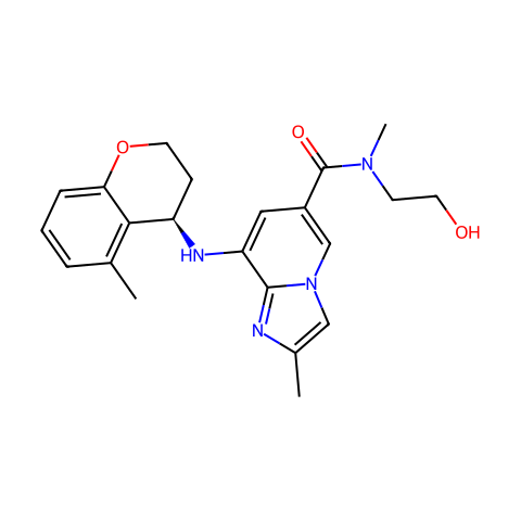 PF-3716556,H +，K + -ATPase抑制剂结构图