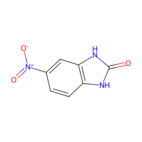 5-硝基-2-苯并咪唑酮结构图