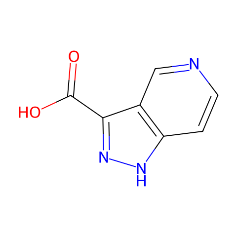 1H-吡唑并[4,3-C]吡啶-3-羧酸结构图