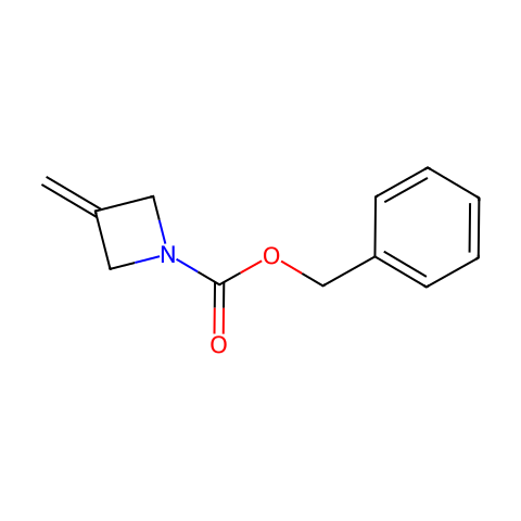 benzyl 3-Methyleneazetidine-1-carboxylate结构图