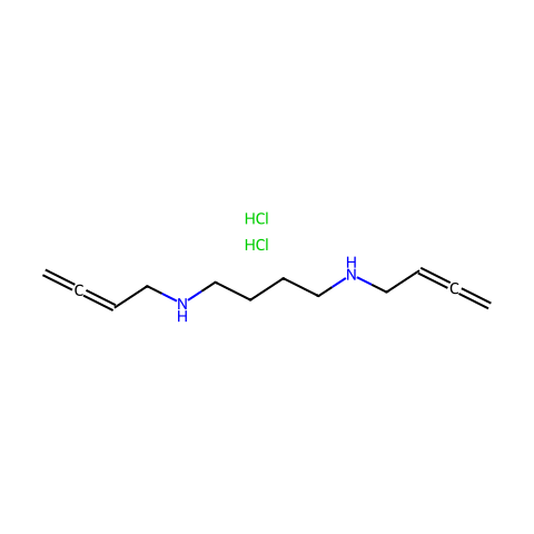 MDL 72527,多胺氧化酶（PAO）抑制剂结构图