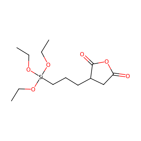 二氢-3-[3-(三乙氧基硅基)丙基]呋喃-2,5-二酮结构图