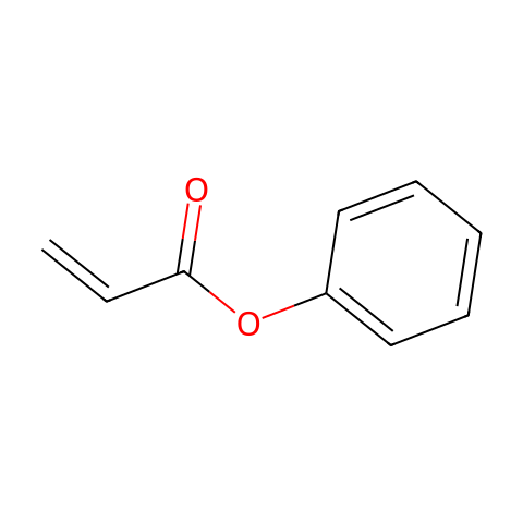 丙烯酸苯酯结构图