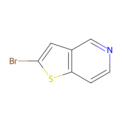 2-溴噻吩[3,2-C]吡啶结构图