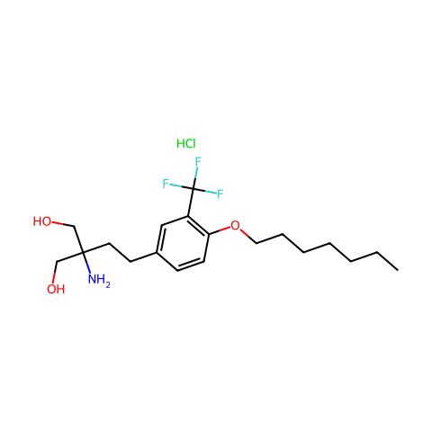 Amiselimod (hydrochloride)结构图