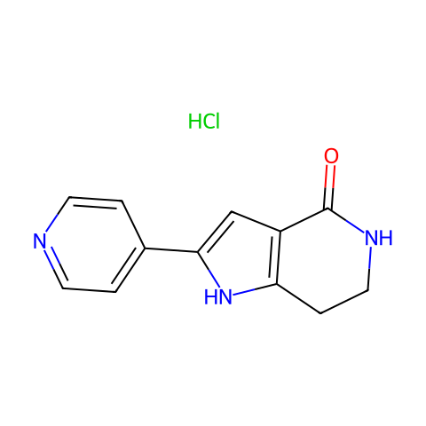 PHA-767491 (hydrochloride)结构图
