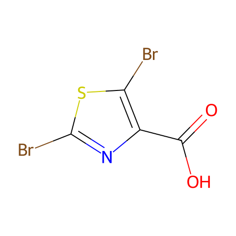 2,5-DIBROMO-THIAZOLE-4-CARBOXYLIC ACID结构图