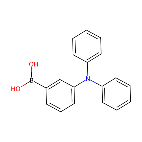 3-硼酸三苯胺结构图