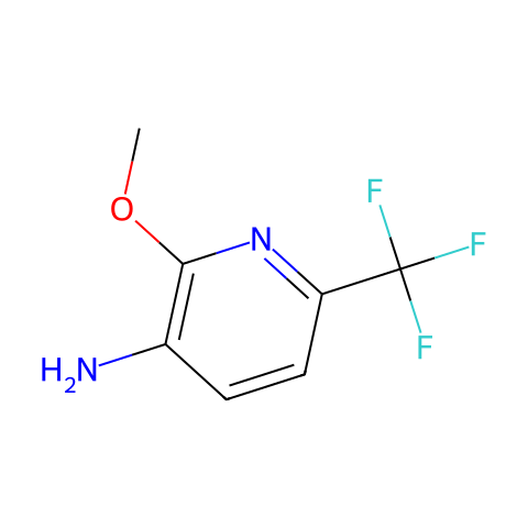 2-Methoxy-6-(trifluoromethyl)pyridin-3-amine结构图