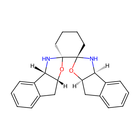 (1'R,2'R,3AS,3“,8AR,8”AR)-(+)-3,3“0.3,3”,8.8“,8A,8个”A -八氢螺{2H -茚并[1,2- D]异二结构图