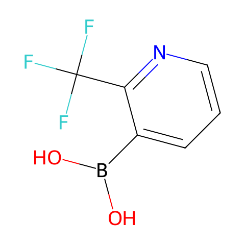 2-(TRIFLUOROMETHYL)PYRIDINE-3-BORONIC ACID结构图