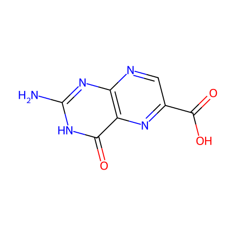Pterine-6-carboxylic Acid结构图