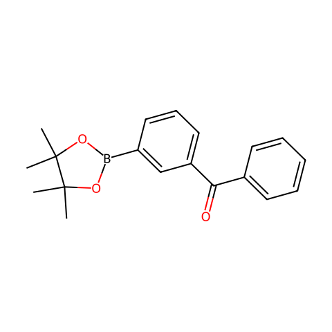 3-Benzoylphenylboronic acid pinacol ester结构图
