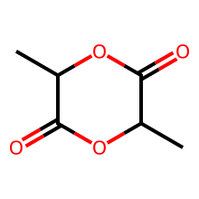 DL-丙交酯结构图