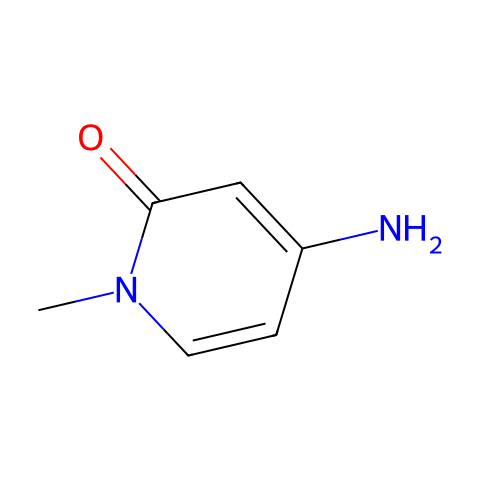 4-氨基-1-甲基吡啶-2(1H)-酮结构图