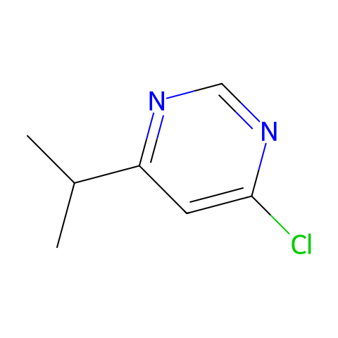 4-氯-6-异丙基嘧啶结构图