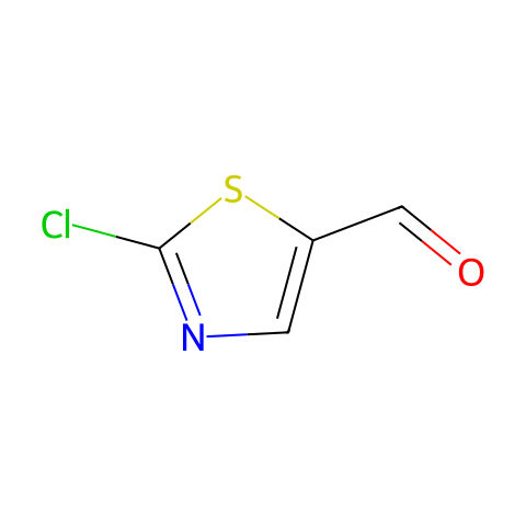 2-氯-1,3-噻唑-5-甲醛结构图