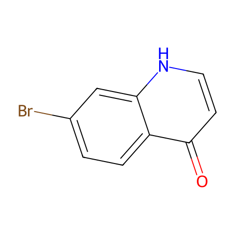 7-溴喹啉-4(1H)-酮结构图
