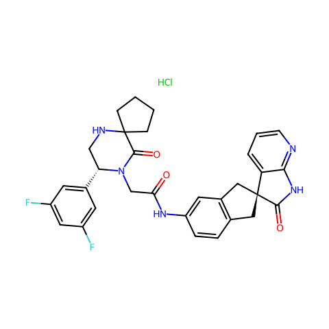 MK-3207 (Hydrochloride)结构图