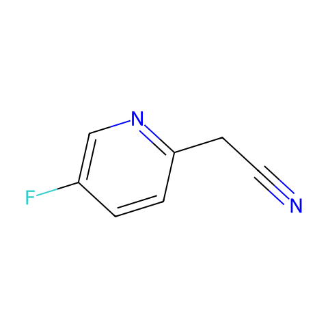 5-Fluoropyridine-2-acetonitrile结构图