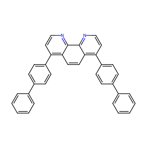 4,7-二([1,1'-联苯]-4-基)-1,10-菲罗啉结构图