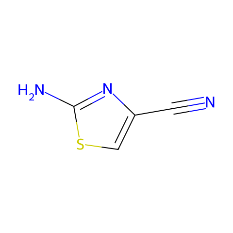 2-Amino-4-cyanothiazole结构图