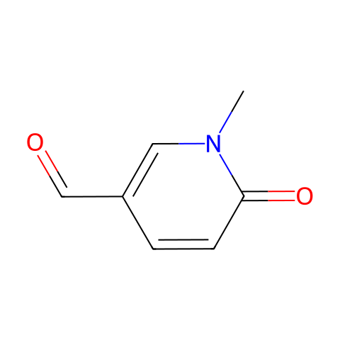5-醛基-1-甲基吡啶-2(1H)-酮结构图