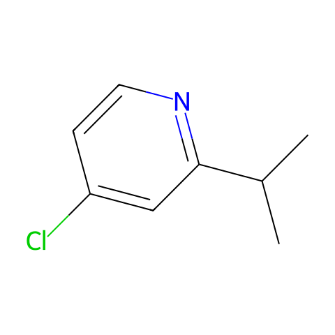 4-CHLORO-2-ISOPROPYLPYRIDINE结构图