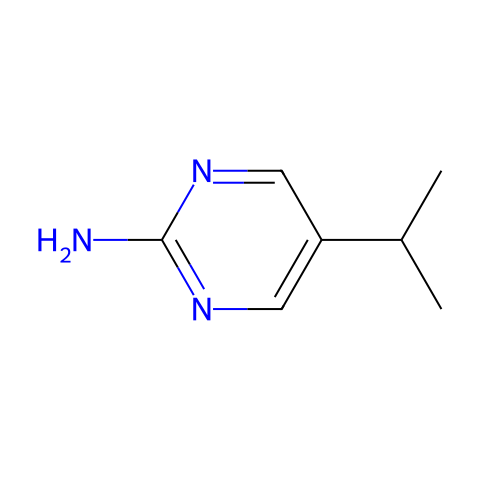5-异丙基-2-氨基嘧啶结构图