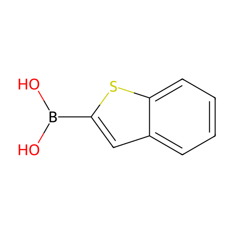 苯并噻吩-2-硼酸结构图
