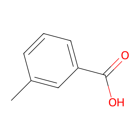 间甲苯甲酸结构图