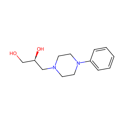 (S)-(-)-Dropropizine结构图